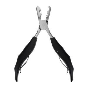 Pinzas de Alta Calidad para Extensiones de Cabello con Micro Anillos, Función de Sujeción, Empaque Personalizado con Logotipo, Mejor Precio, Herramienta de Acero Inoxidable de Grado Quirúrgico - Product Image 1