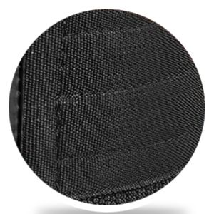 Cinturón de levantamiento de pesas de nylon resistente, negro y flexible, con hebilla de acero de liberación rápida y logotipo personalizado para hombres y mujeres - Product Image 3