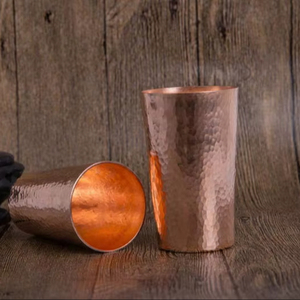 Eco-Friendly Customized <b>Copper</b> Mug Vintage Hammered Brass <b>Cup</b> for Moscow Mule Beer Coffee MS Handicraft - Product Image 1