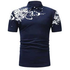 Camisa de Golf para Hombre, Tejida, con Cierre, de Secado Rápido, Manga Corta, Deportiva, con Logotipo Frontal Sublimado, Personalizada OEM - Product Image 3