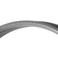 Tuyau Push-Lock gris résistant à l'abrasion avec pression d'éclatement 4X pour lignes de liquide de refroidissement CNC