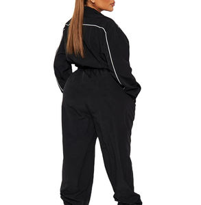 Ensemble veste coupe-vent et pantalon imperméable en nylon léger pour femme, personnalisable, nouvelle collection 2025 – Survêtements homme et femme - Product Image 6