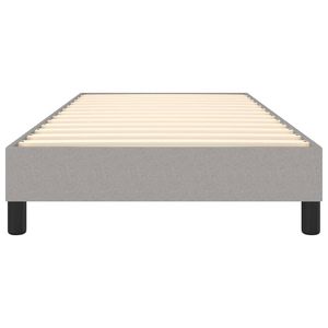 Cadre de lit double en tissu gris clair avec sommier tapissé (produit pour les États-Unis uniquement) - Product Image 5