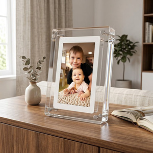 กรอบรูปดิจิตอล Sudex ขนาด 5 นิ้ว 1080P NFT – ใช้พลังงานจากแบตเตอรี่, หน่วยความจำ 4GB, จอแสดงผลวิดีโอ LCD อะคริลิก - Product Image 4