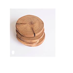 Wholesale High Quality Coffee and Tea Insulated Wooden Coasters Home Desktop Coaster <b>Bamboo</b> Thick Custom Set From India - Product Image 1
