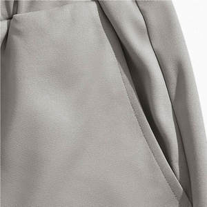 ชุดเสื้อยืดและกางเกงขาสั้นผ้าแคนวาสระบายอากาศสำหรับผู้ชาย พร้อมโลโก้ด้านหน้า เหมาะสำหรับวิ่งและสวมใส่ลำลอง - Product Image 5