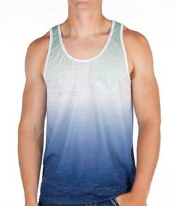 Nouveaux hommes Gym Singlet débardeur séchage rapide XL Fitness chemise d'entraînement Sport Style coton avec couleur unie Polyester impression décoration - Product Image 1