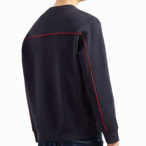เสื้อสเวตเชิ้ตผู้ชายทรงหลวม คอกลม สวมใส่สบาย ดูเรียบหรู และเหมาะกับการแต่งตัวในชีวิตประจำวัน - Product Image 3