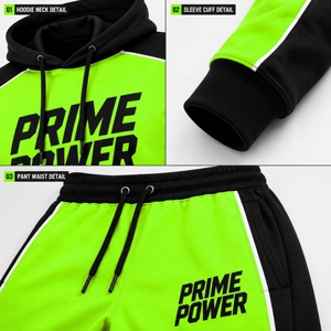 Conjunto Deportivo para Hombre, Sudadera con Capucha y Pantalones Jogger, Ropa Deportiva para Entrenamiento, Gimnasio, Ropa Casual de Calle, Venta al Por Mayor, Ropa Personalizada 2026 - Product Image 5