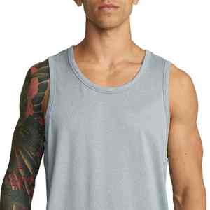 High Quality Men's Casual Tank <b>Top</b> Latest Arrival Fitness Clothing Breathable Knitted New Design Low MOQ Reasonable Price Sale - Product Image 4