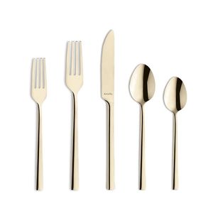 Juego de Cubiertos Clásicos de Acero Inoxidable con Acabado Espejo, Aptos para Lavavajillas, Ideales para Bodas y Eventos - Product Image 2
