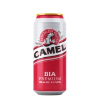 Bière Camel 330 ml ou 500 ml, bière premium 4,9 %, du fabricant vietnamien