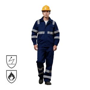 Overol de Trabajo Transpirable Personalizado para Hombre, Pantalones de Trabajo con Múltiples Bolsillos y Estampado en Relieve para Chaquetas de Trabajo de Construcción - Product Image 5