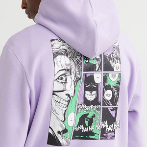 Sudadera con Capucha con Logo Inspirado en Dark Hero, Sudadera Oversize Negra con Estampado Gráfico, Estilo Urbano, Invierno, Unisex, Cómoda - Product Image 5