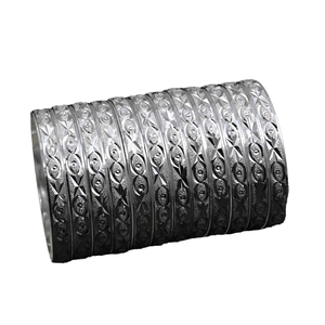 Venta al por mayor Brazaletes chapados en plata, Brazaletes de moda, Brazaletes chapados en plata tradicionales, Brazaletes de plata personalizados, Brazaletes de plata de latón - Product Image 2