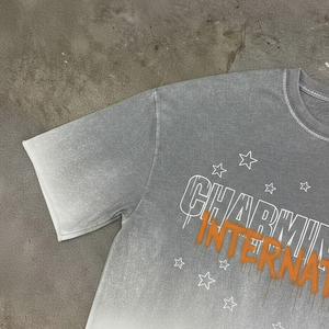 Camiseta de verano 260g de alta calidad 100% algodón, camiseta de manga corta, ropa de verano para hombre, camiseta para hombre y camiseta. - Product Image 4