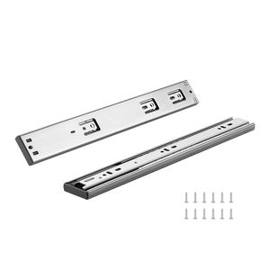 10 Paia di Guide Scorrevoli in Acciaio da 14 Pollici, Estensione Completa, Chiusura Morbida e Silenziosa per Guide Laterali RV - Product Image 1