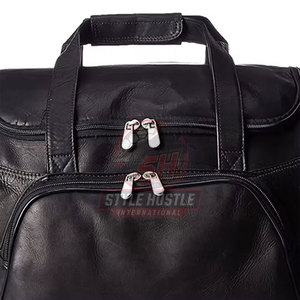 Bolsa de viaje de cuero impermeable de bajo precio, último diseño, venta al por mayor, hecha en Pakistán - Product Image 6