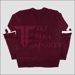 OEM High Quality Custom Men's V-neck Lace Knitted <b>Cardigan</b> <b>Sweater</b> Winter Wool/Nylon Single Button Patchwork Breathable In-Stock - Product Image 2