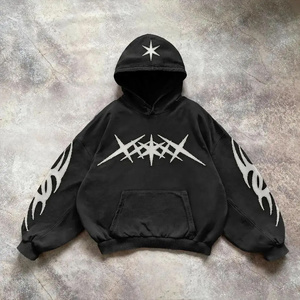 เสื้อฮู้ดดี้ผ้าฟลีซคอตตอน 100% พรีเมียม ระบายอากาศได้ดี เป็นมิตรกับสิ่งแวดล้อม สำหรับผู้ชาย พร้อมปักลายตามสั่ง - Product Image 3