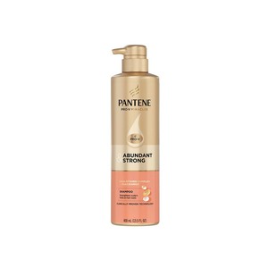 Soluzione per la cura dei capelli Pantene Abundant and Strong: rinforza i capelli deboli e promuove una visibile maggiore spessore e volume. - Product Image 1