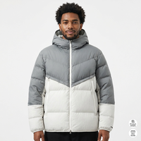 Veste matelassée imperméable pour homme, personnalisable avec logo, vente en gros OEM, best-seller, vêtements d'hiver décontractés pour homme