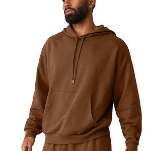 Sweatshirts et veste à capuche en molleton coupe décontractée pour hommes avec motif imprimé et poche pour l'automne et l'hiver - Product Image 1