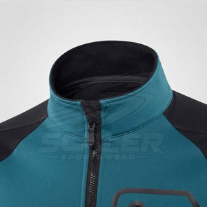 Chaqueta Clásica de Ciclismo de Montaña Personalizada, Resistente al Viento, con Cierre Frontal, Mangas Largas y Bolsillos de Almacenamiento para Ciclismo de Trail - Product Image 4