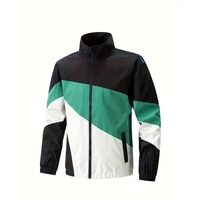 Veste coupe-vent respirante pour homme, idéale pour l'exercice et la course à pied, résistante au vent, légère, avec fermeture éclair, pour entraînement cardio, fabrication OEM ODM