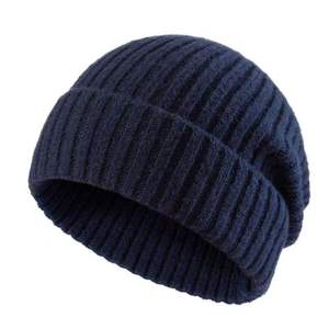 Bonnet d'hiver unisexe de haute qualité pour l'extérieur, logo brodé personnalisé, 100% acrylique, tricot côtelé doux, chauffe-tête pour adulte, usage quotidien - Product Image 4