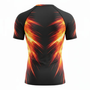 โรงงานผลิตเสื้อรัดกล้ามเนื้อแบบซับลิเมชั่นสำหรับกีฬา MMA BJJ ชุดฝึกซ้อม รับผลิตตามสั่ง (OEM) แบรนด์ส่วนตัว ขายส่ง - Product Image 6