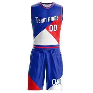 Uniformes de baloncesto personalizados con bordado o estampado por sublimación disponibles en múltiples colores y tallas para competiciones deportivas. - Product Image 2