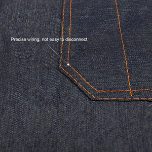 Tablier de coiffure en denim avec poches et sangles réglables pour barbiers et coiffeurs – Vente chaude – Tablier imperméable et résistant à l'huile - Product Image 6