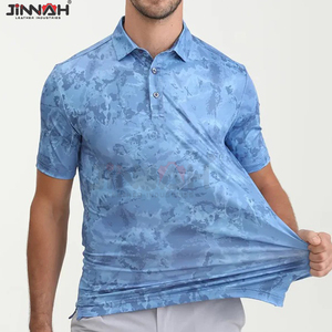 Polo de golf de poliéster para hombre a precio económico, que absorbe la humedad y se seca rápidamente, ideal para un alto rendimiento en el campo. - Product Image 5
