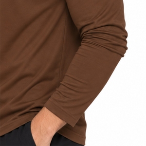 <b>Men</b> <b>Long</b> Sleeve <b>T</b> <b>Shirt</b> For Casual Everyday Wear Smooth Fabric Feel Classic Crew Neck Clean Front Design Easy Daily Wear <b>T</b> <b>Shirt</b> - Product Image 6