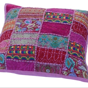 Patchwork Boho Cushion Cover <b>Throw</b> <b>Pillow</b> Decorative Patchwork <b>Pillow</b> Home Decor Sofa Cushion Cover Home Textiles - Product Image 2