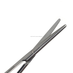 Tijeras TC Metzenbaum Rectas de 7 Pulgadas, Acero Inoxidable, Mango Dorado, Instrumento Quirúrgico Veterinario Premium, CE ISO, Venta al por Mayor - Product Image 5