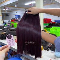 Perruques et extensions pour femmes Alpha Hair A2604 en cheveux humains vietnamiens Remy non traités, avec dentelle frontale et double trame machine