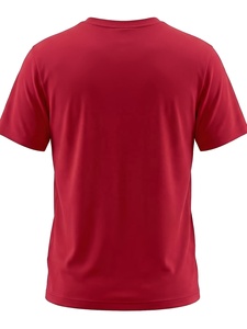 Camiseta Lisa Oversize para Hombre, Unisex, sin Estampado, Camiseta Gráfica para Hombre, de Alta Calidad, Informal, de Color Sólido, Transpirable, de Punto Jersey - Product Image 2