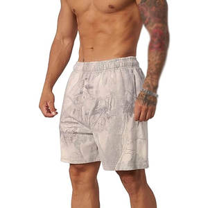 Pantalones Cortos con Estampado de Camuflaje Personalizados de Fábrica, para Hombre, Estilo Urbano Informal, Cómodos, para el Verano - Product Image 1