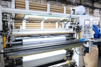 Automatische Hochgeschwindigkeits-Rolle-zu-Rolle Papier-Film-Aluminiumfolie Schneid- und Aufwickelmaschine 50-150m/min Edelstahl Runyue RY-SL-L