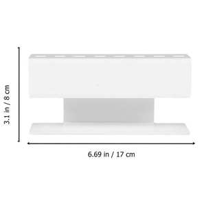 Soporte de Pinzas de Plástico Acrílico Duradero y Ligero para Técnicos, Soporte de Pinzas Portátil, Kits de Viaje, Herramienta de Belleza Minimalista, 15g - Product Image 2