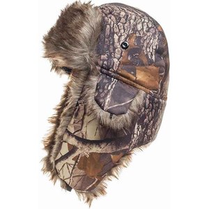 Gorro Unisex de Camuflaje con Orejeras, Piel Sintética, para Invierno, Estilo Trapper, con Cierre de Botón, 58-60CM, Estilo Casual - Product Image 2