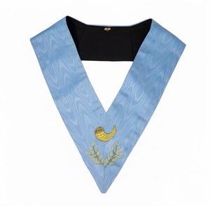 Collier de Maître Maçon RIT FRANÇAIS avec Perles – Régalia Officier Franc-Maçon de Mode - Product Image 6