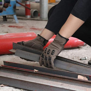 Guantes de Trabajo de Seguridad para Mecánicos, para Hombre y Mujer, Anti-Impacto, con Agarre, Guantes Utilitarios con Pantalla Táctil, Guantes de Construcción con Protección de Nudillos TPR - Product Image 5