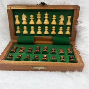 ILAHI's Eco-Friendly Rustic Polished Rectangle <b>Chess</b> <b>Board</b> Game 100% Handmade Pure Wood Animal/Love Style Customized Size <b>Chess</b> - Product Image 1