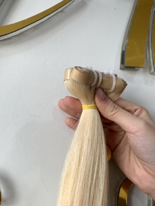 2024 Extensiones de cabello Ady más vendidas 100% Cabello humano virgen indio vietnamita 12A Cinta larga de Grado Superior PU Onda natural lista - Product Image 4