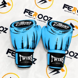 Gants de combat MMA de qualité supérieure avec fermeture auto-agrippante, en cuir de vache véritable, pour entraînement en salle de sport, gants professionnels de combat, kickboxing MMA - Product Image 3