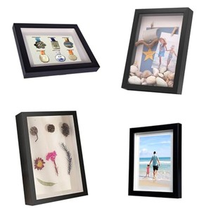 Mango Wood Photo <b>Frame</b> 7x10 <b>Black</b> Glass Insert Wholesale Handcrafted - Product Image 3