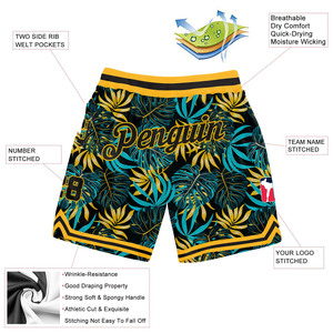 Shorts Bermuda Homme Personnalisés en Tissu Peigné Uni, Sublimation Décontractée, Respirants, Écologiques, pour l'Été et l'Entraînement en Salle de Sport, Vente en Gros - Product Image 2